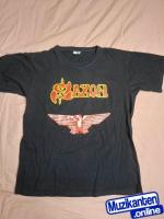 Saxon logo tshirt